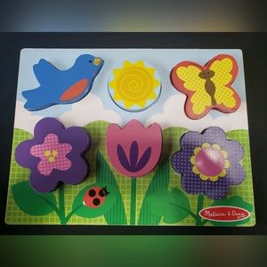 🧩Melissa & Doug Wooden Chunky Puzzle - 2 for $18🧩